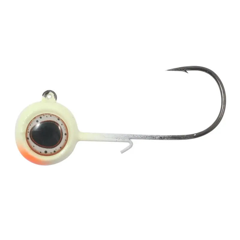 Northland Deep-Vee White 1/16-Ounce Jig Heads (3-Pack) 1