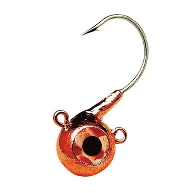 Northland Fire-Ball Metallic Jig – 1/4 Oz, Metallic Orange, 6-Pack 1
