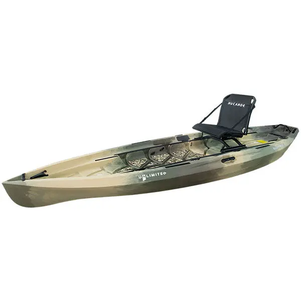 Nucanoe Unlimited Fishing Kayak – Modular Pedal-Driven Angling Platform 1