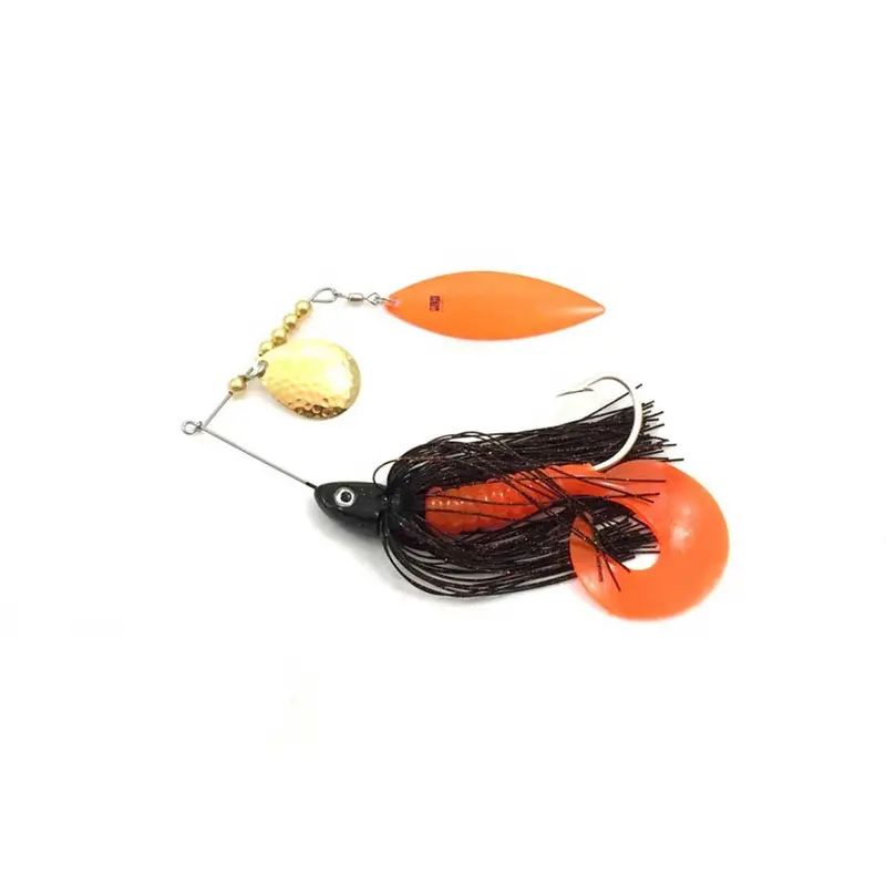 Nut Buster Jr. Dc Soft Bait – Black & Orange 1