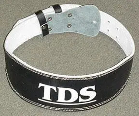 Nyb Double-Extra-Large 4-Inch Padded Leather Weight Belt 1
