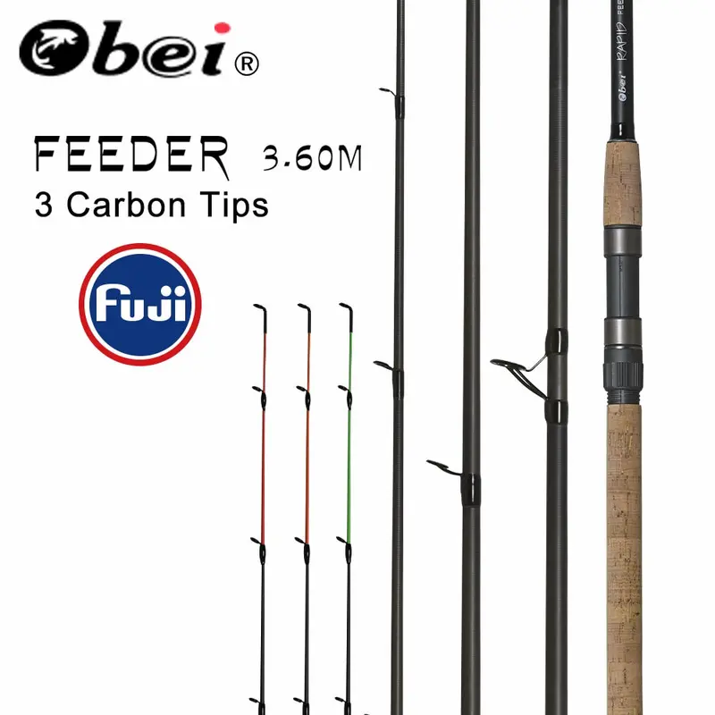 Obei Fuji-Featured Feeder Rod – 3.6M Travel Spinning/Casting Rod, 40–200G Carp & Coarse Fishing 1