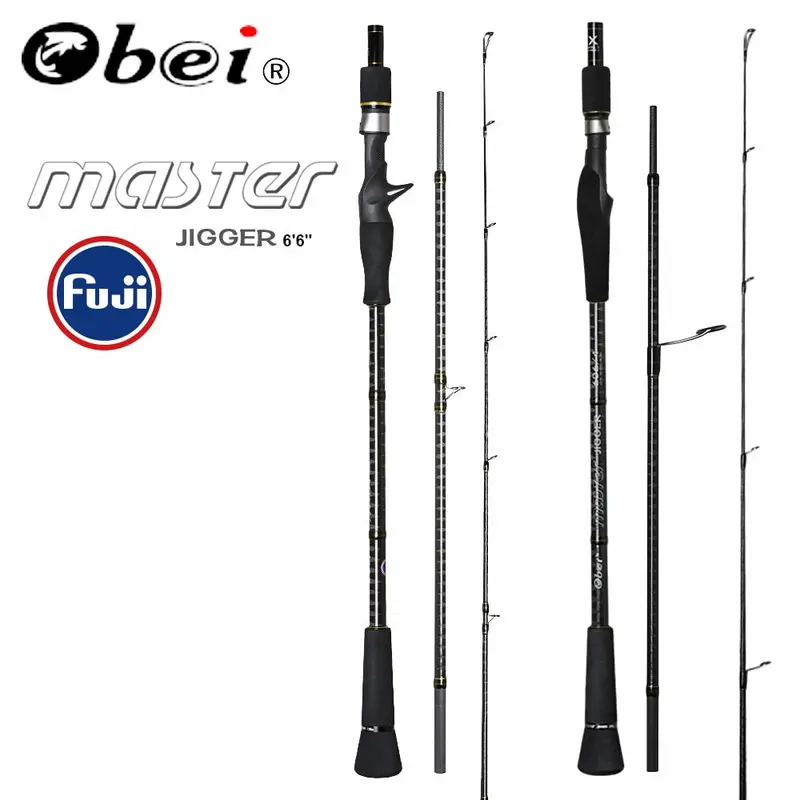 Obei Master Heavy-Duty Slow-Jigging Rod – 100–500G Boat/Travel Spinning & Casting Rod, Fuji-Fitted 1
