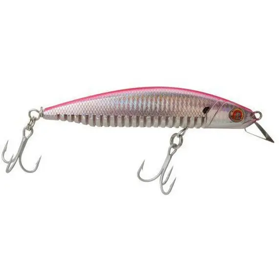 Ocean Born Wideback Minnow 150 Fl – 6-Inch, 2.5-Ounce Pink-Silver Fishing Lure 1
