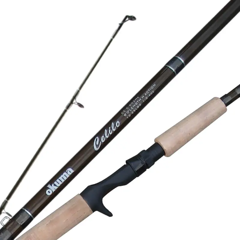 Okuma Celilo Ce-C-862Mha Casting Rod – 8'6", Medium-Heavy, Fast Action, 2-Piece 1