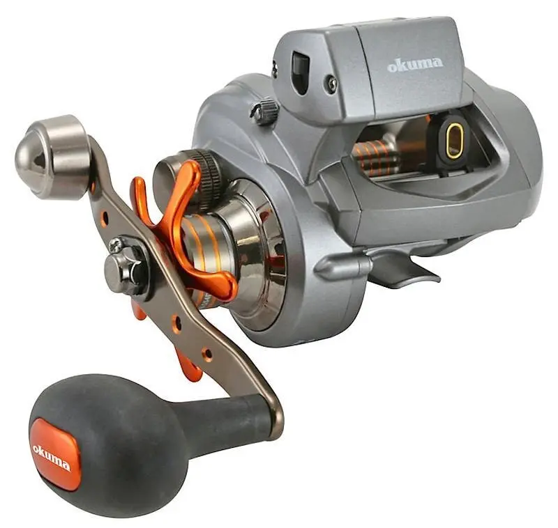Okuma Coldwater 350 Line-Counter Baitcasting Reel For Deep-Water Fishing 1