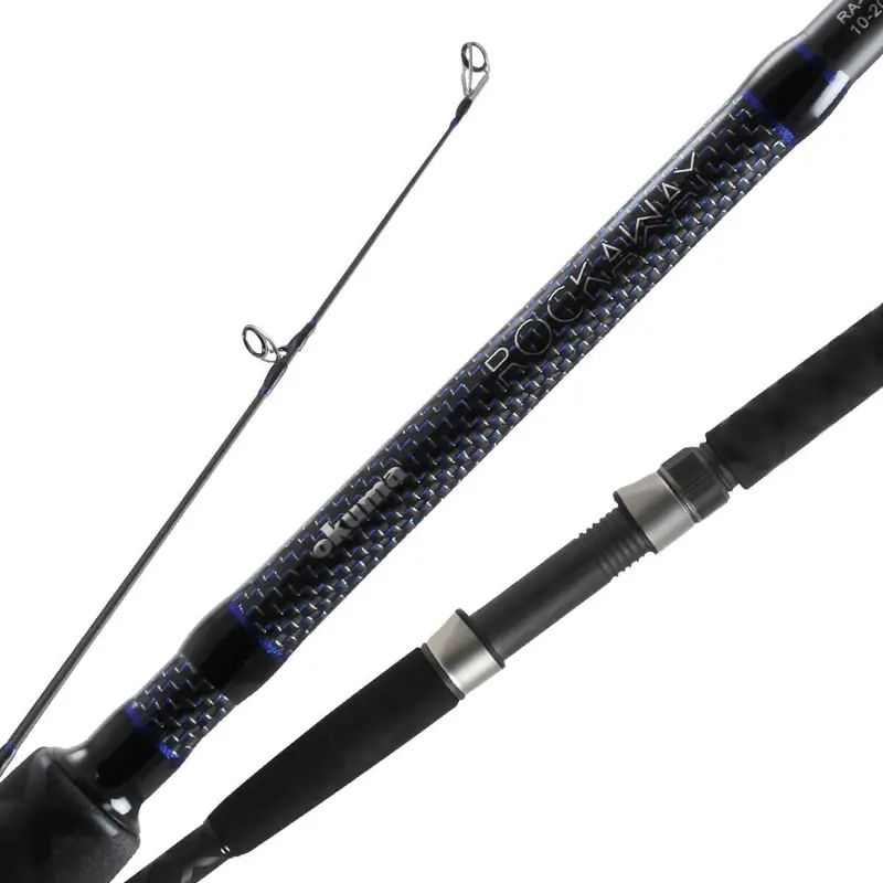Okuma Rockaway Surf Spinning Rod – 8-Foot, 2-Piece Medium Power 1