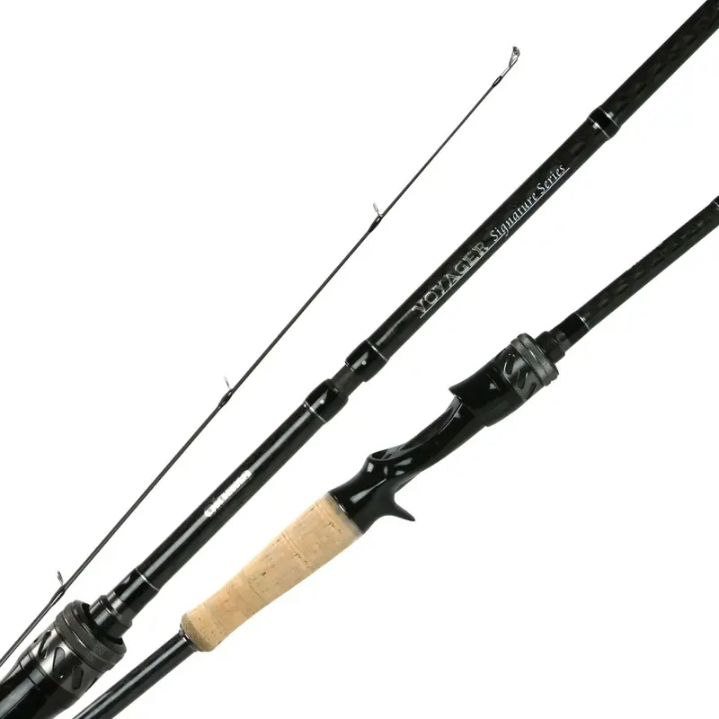 Okuma Voyager Signature Freshwater Casting Rod – 7'5", Heavy Power, 4-Piece Compact Build 1