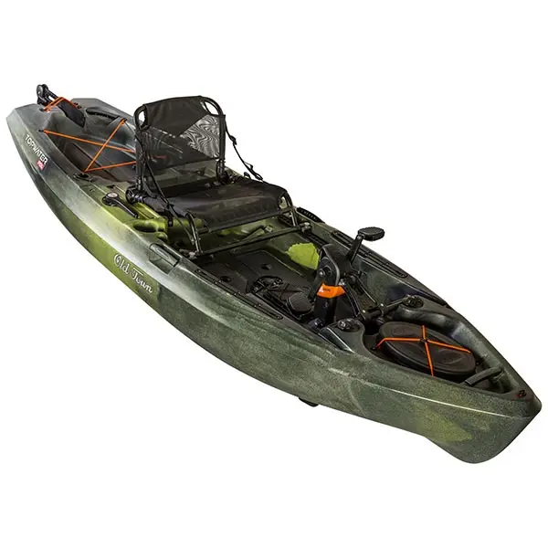Old Town Topwater 106 Pdl Compact Pedal-Fishing Kayak 1
