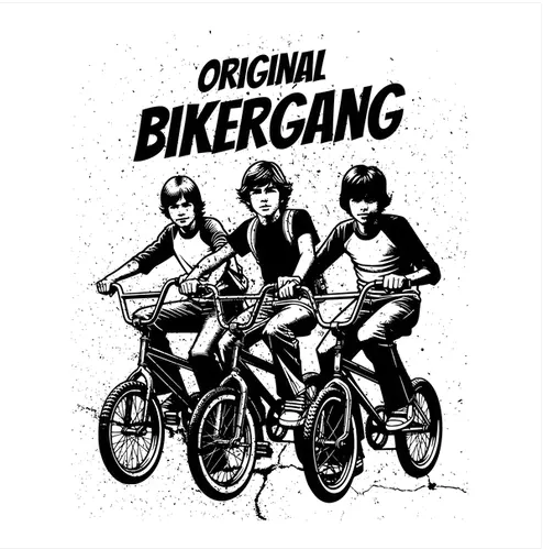 Original Bikergang Biker Culture Graphic Tee 1
