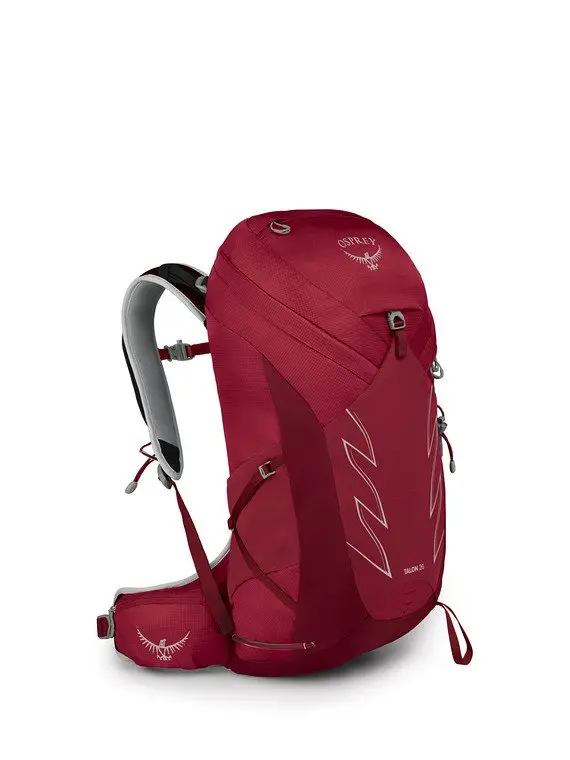 Osprey Talon 26 Pack – Cosmic Red Lightweight Hiking Backpack 1