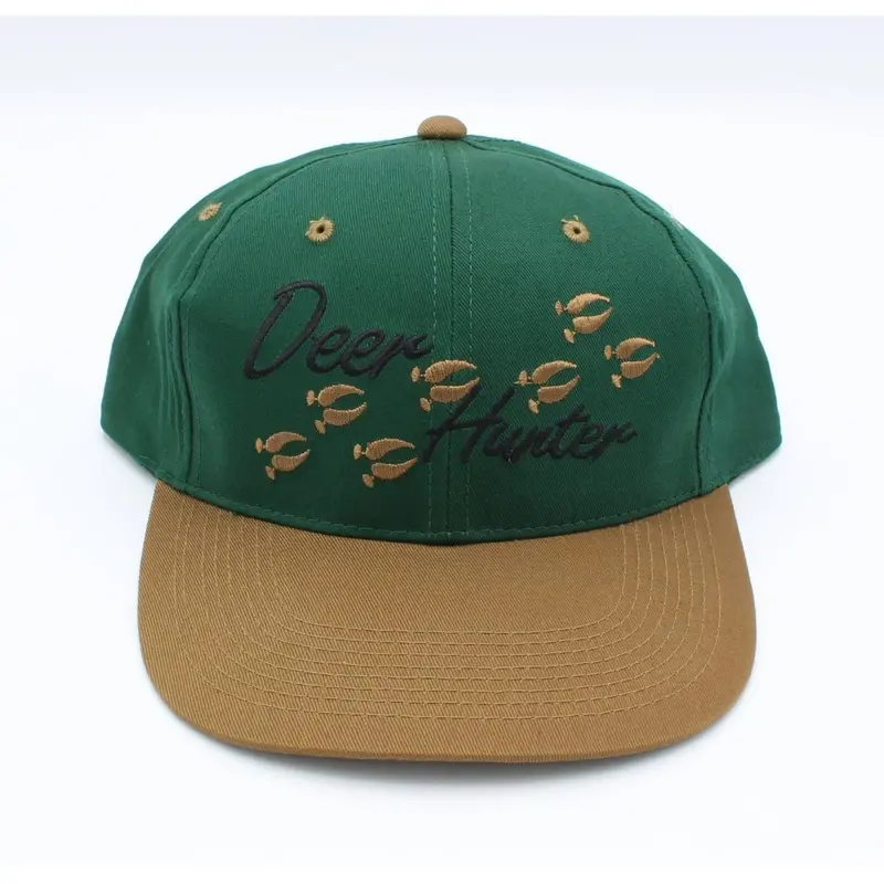 Outdoor Cap Signatures Cotton Snapback – Deer Hunter Green 1