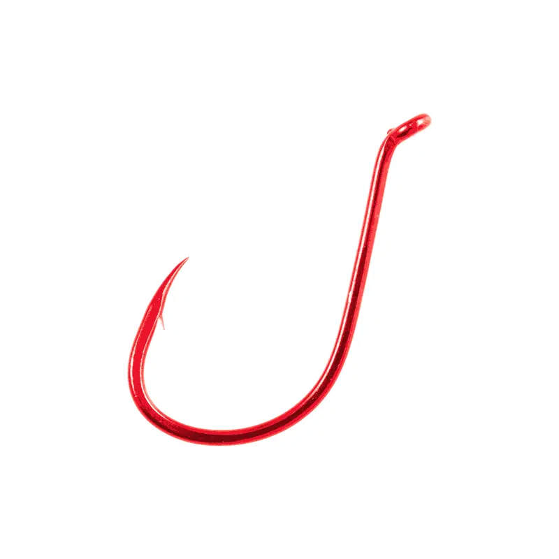 Owner Ssw Super Needle Point Hook – Size 3/0, Red, 5-Pack 1