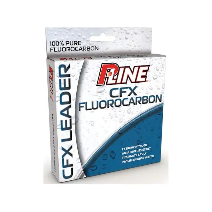 P-Line Cfx Fluorocarbon Leader – 20-Lb Test, Clear, 27-Yard Spool 1