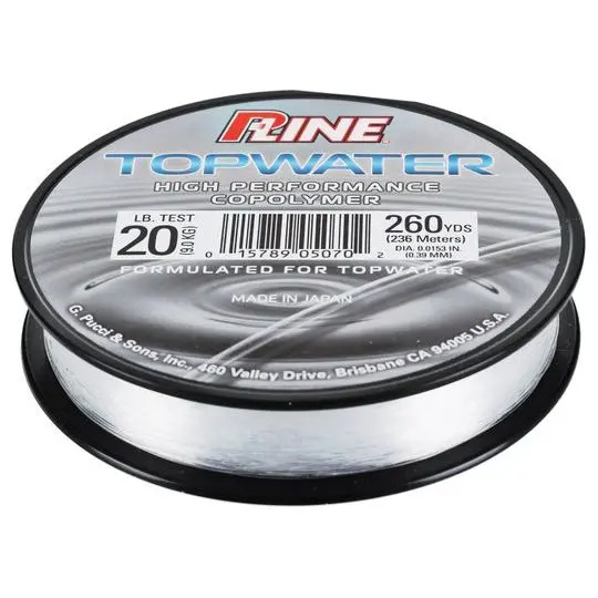 P-Line High Performance Copolymer Topwater Fishing Line – 25Lb Test, Clear, 260 Yards 1