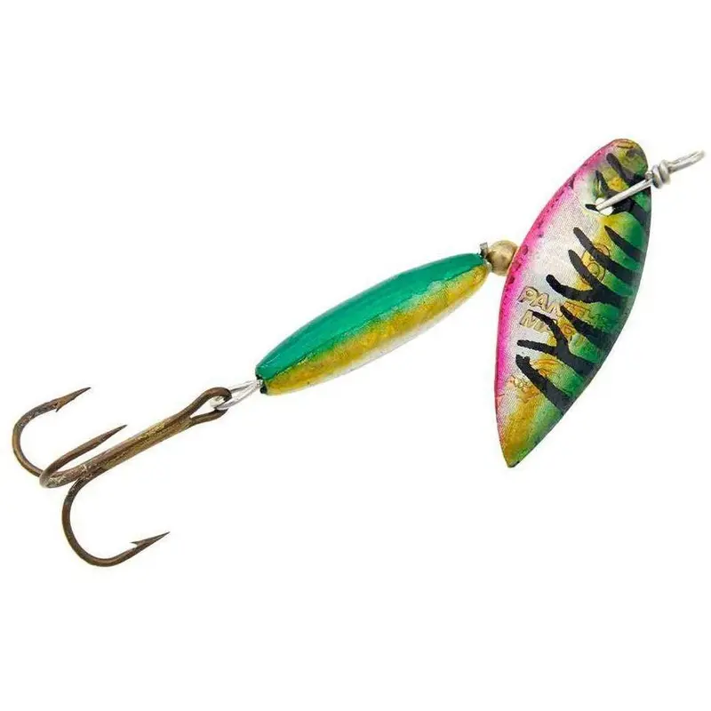 Panther Martin 1/4 Oz Willowstrike Green Tiger Holographic Spinnerbait 1