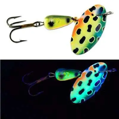 Panther Martin 1/8 Oz Uv Vibrant Bullfrog Spinnerbait 1