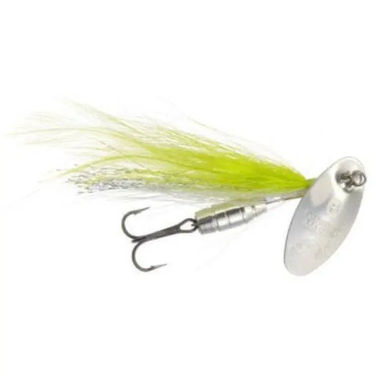 Panther Martin Sonicstreamer Spinnerbait – 1/4 Oz, Silver And Chartreuse Blades (Pmss Sch) 1