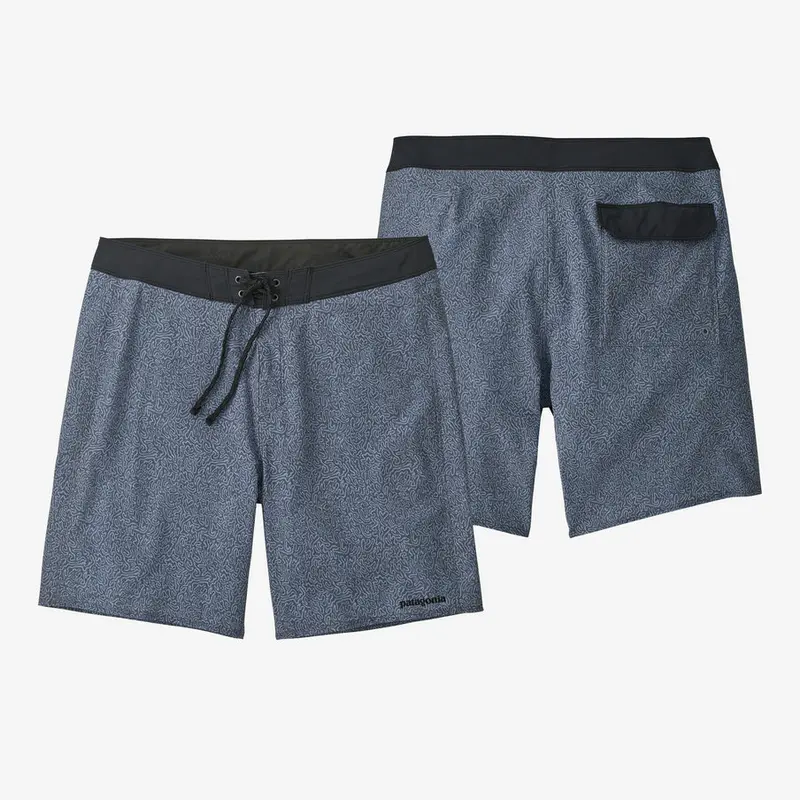 Patagonia Men'S Hydropeak 18" Boardshorts – Forge Grey Quick-Dry 1
