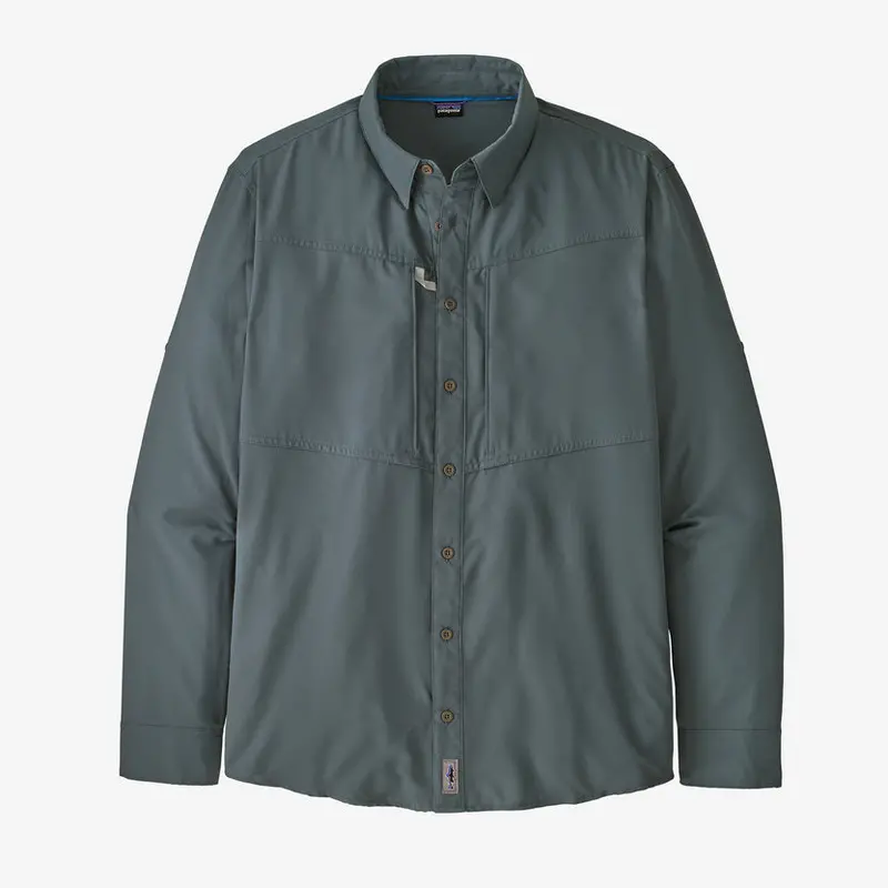 Patagonia Men'S Sol Patrol Long-Sleeve Shirt – Plume Grey 1