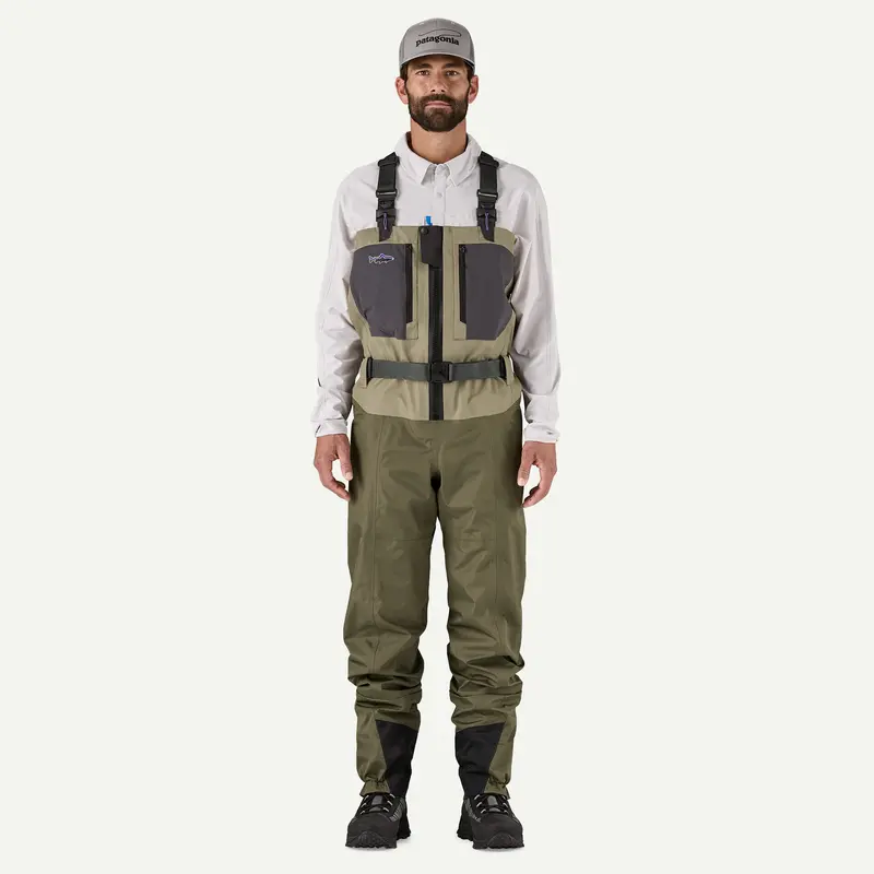Patagonia Men’S Swiftcurrent Traverse Waders – Zip-Front, Lightweight Fly Fishing Gear 1