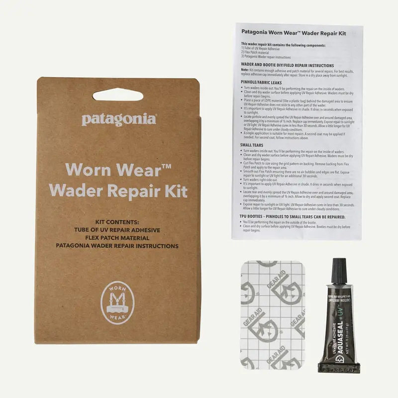 Patagonia Wader Repair Kit – Durable Patch & Seal Solution 1