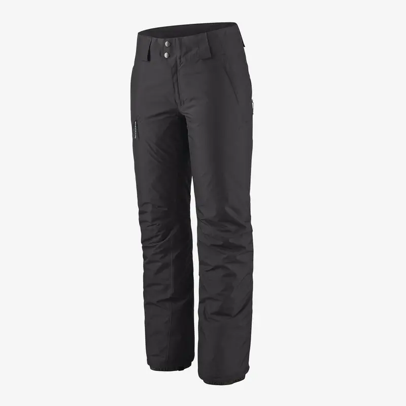 Patagonia Women’S Insulated Powder Town Pants – Short Inseam (Black) 1