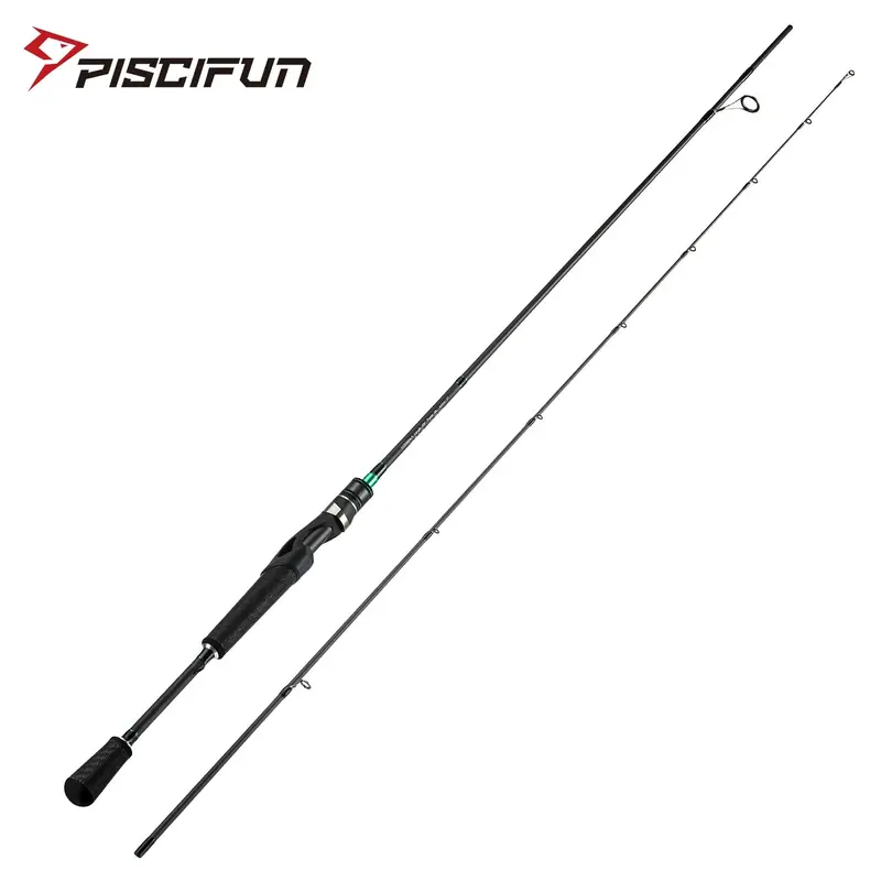 Piscifun Serpent Two-Piece Spinning Rod – Im7 Toray Carbon With Fuji Guides, 2.0M & 2.2M Options 1