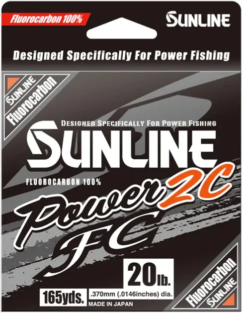 Power 2C Fc Fluorocarbon Fishing Line – Abrasion-Resistant, Low-Visibility Leader Material For Clear-Water Angling 1