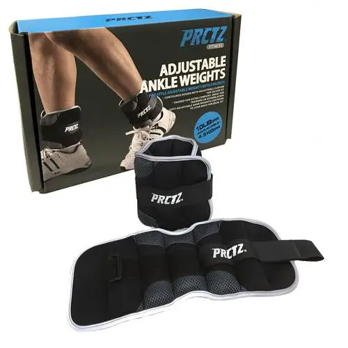 Prctz 10Lb Ankle Weights With Secure Velcro Closure 1