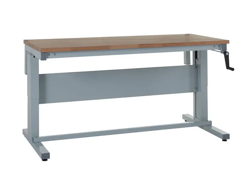 Premium Ergonomic Workbench With Sustainably Sourced Beech Wood Top 1