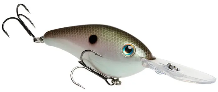 Pro-Model 6Xd Deep-Diving Crankbait – Green Gizzard Shad 1