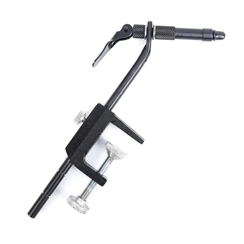 Professional Fly Tying Vise – Heavy-Duty Clamp Base With 360° Rotation For Custom Hook Work 1