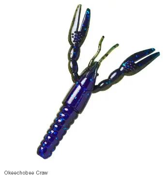 Punch Crawz Soft Craw Bait In Okeechobee Craw 1