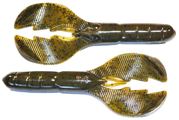 R Craw Soft Crawfish In Green Pumpkin 1