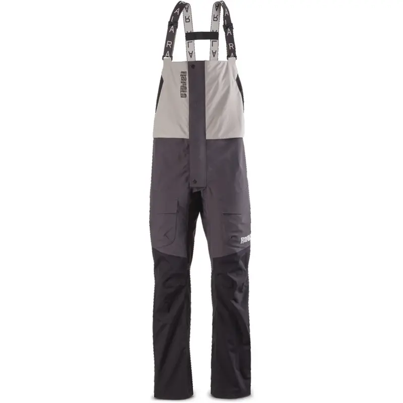 Rapala Rain Pro Fishing Bibs – Men'S 3Xl, Grey/Black 1