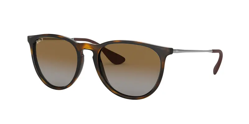 Ray-Ban Erika Sunglasses – Light Havana Frame With Polarized Brown Lenses 1