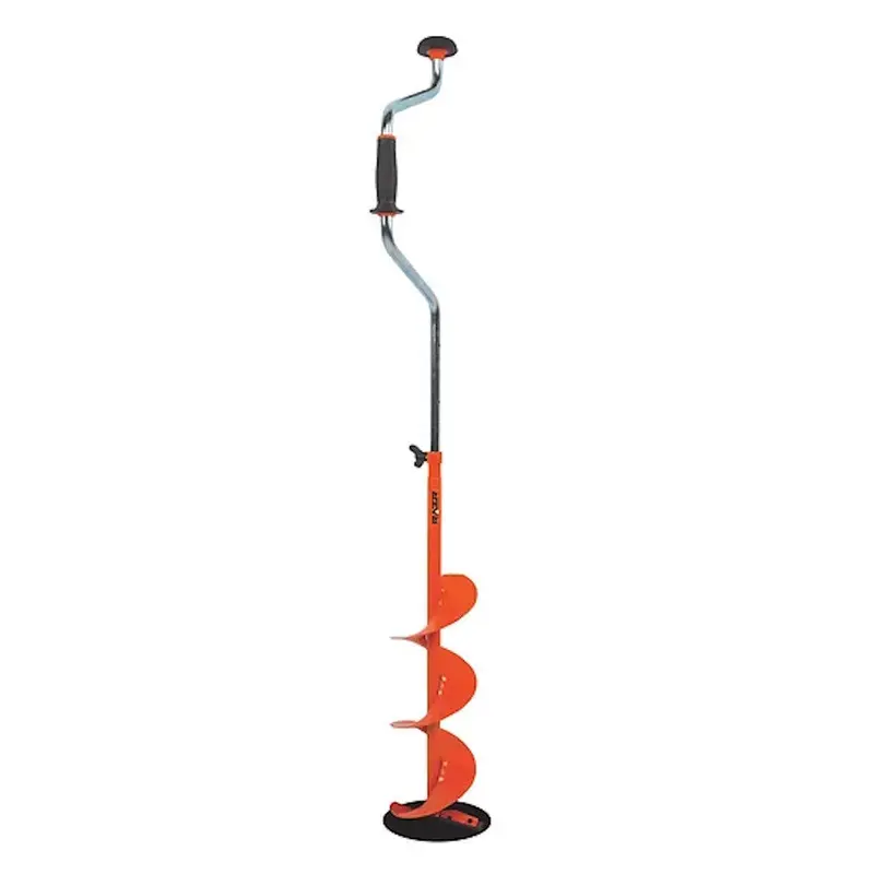 Razr Hand-Powered Ice Auger With Flat Cutting Blades 1