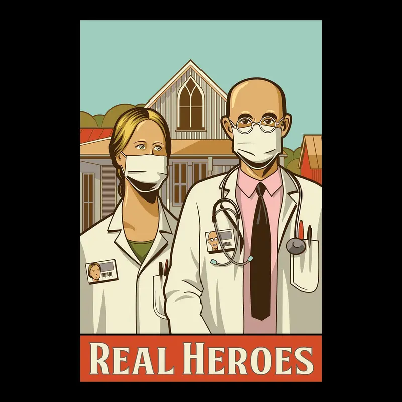 Real Heroes Inspired T-Shirt 1