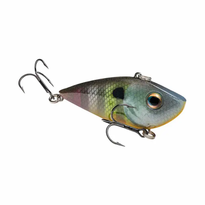 Red Eyed Shad Soft Bait In Neon Bluegill Color 1