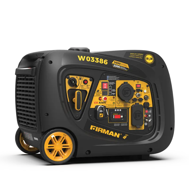 Refurbished Inverter Generator – 3650W, Remote Start, Co Detection & Fuel-Efficient Operation 1