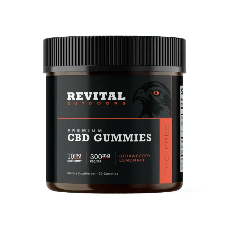 Revital Outdoors Strawberry Lemonade Cbd Gummies – 300 Mg Total, 30 Count 1