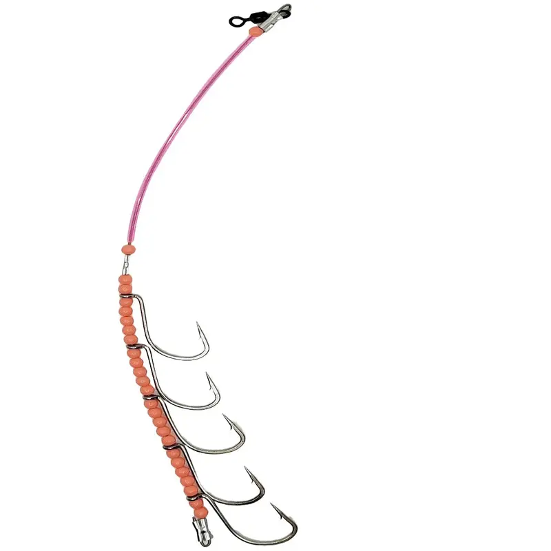 Ribbon Fish Stainless Steel Wire Fishing Rig 1