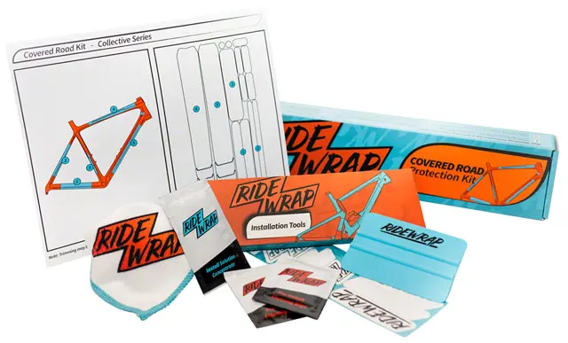 Ridewrap Gloss Frame Protection Kit – Road & Gravel Bike Coverage 1