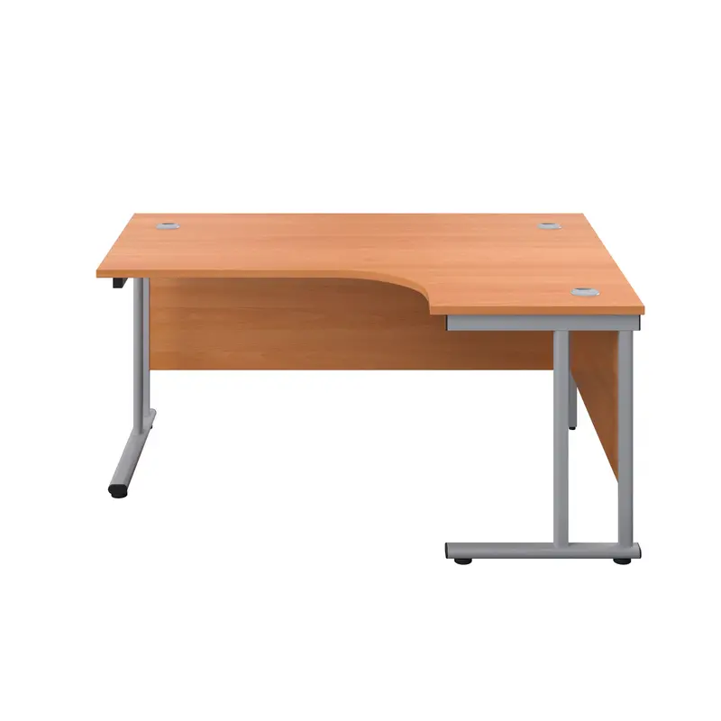 Right-Hand Curved L-Shaped Office Desk 1