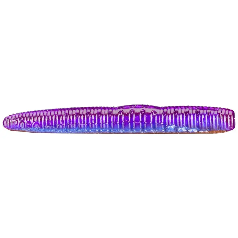 Roboworm Ned Worm – 5-Inch, Margarita Mutilator Color (6-Pack) 1