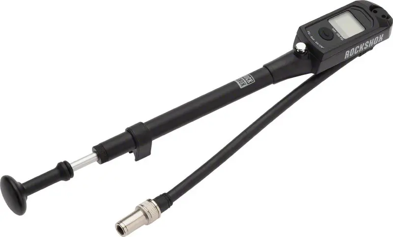 Rockshox High-Pressure Digital Shock Pump – Up To 300 Psi, Integrated Gauge, Compact Design 1