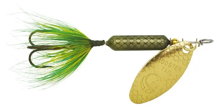 Rooster Tail Spinnerbait – Frog Pattern 1