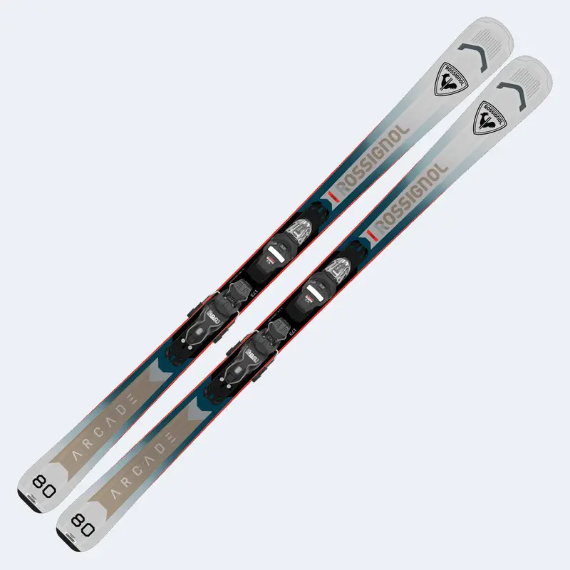Rossignol Arcade 80 Skis With Xpress 10 Gw Bindings – 2027 Beginner-To-Intermediate Package 1