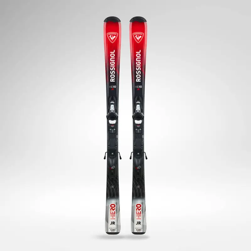 Rossignol Hero Jr Skis With Kidx Bindings – 2027 Beginner-Friendly Package 1